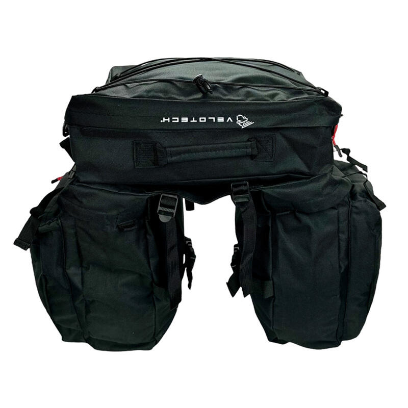 Borsa da bicicletta a tre scomparti Velotech 2/4