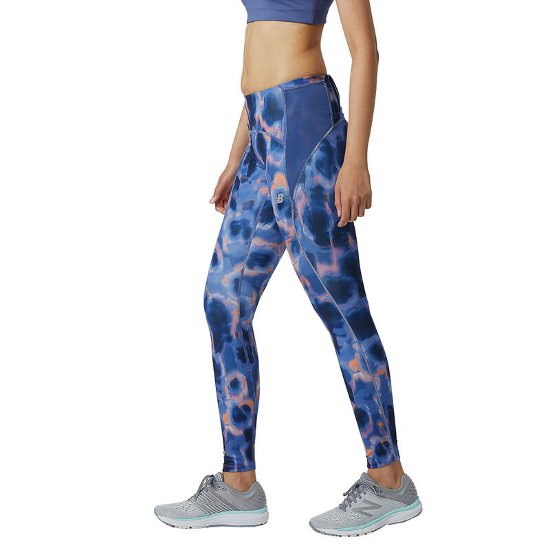 Női leggings, New Balance Printed Impact Run Tight