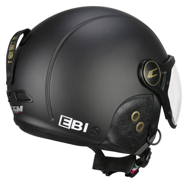 CGM EBI Casque Ski & Vélo Adulte – Double Certification EN1077/EN1078, Visière Profilée, Blanc XXL (61 Cm)