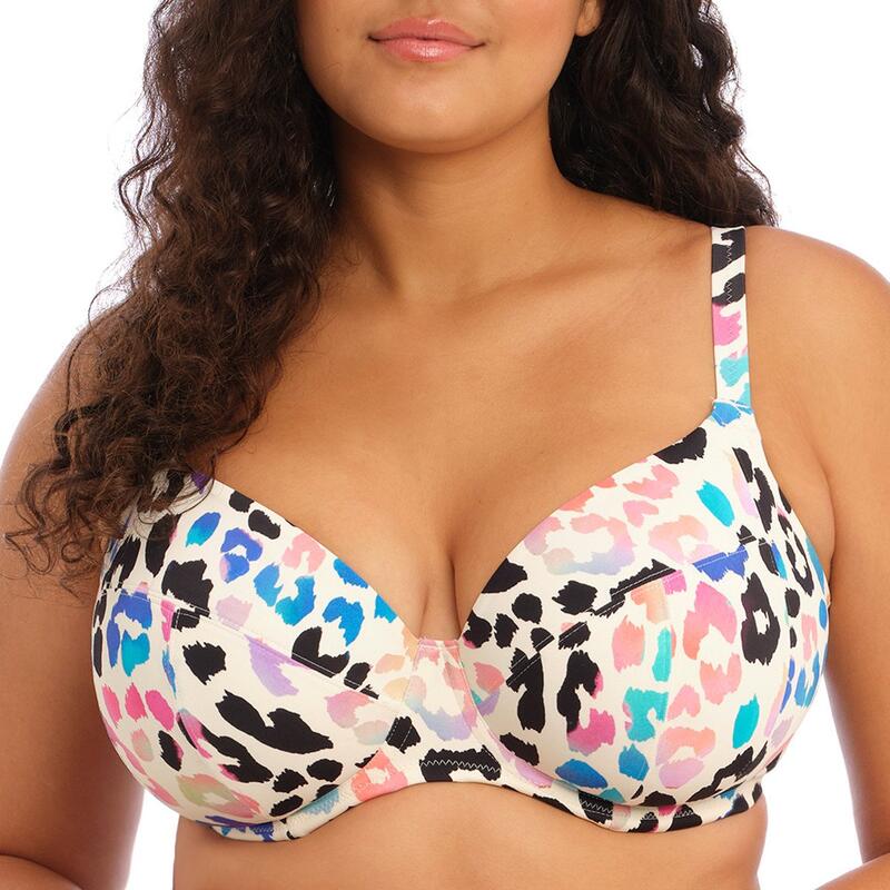 Haut de maillot de bain plongeant grande taille Party Bay