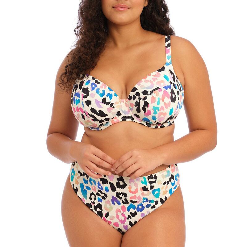 Haut de maillot de bain plongeant grande taille Party Bay