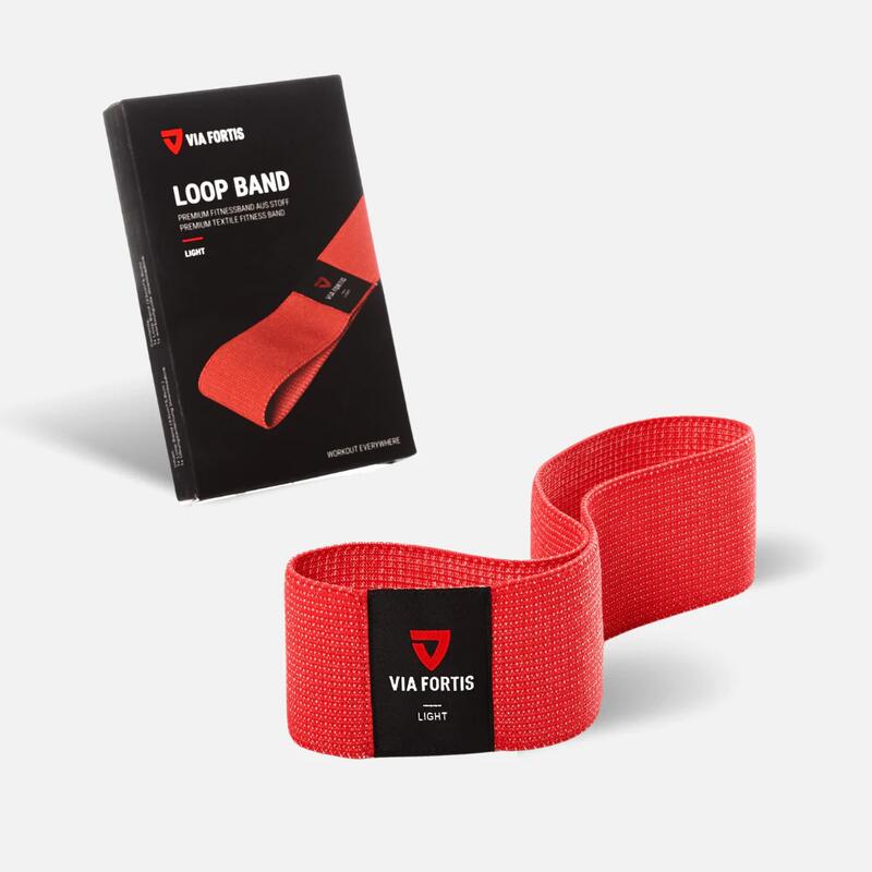 VIA FORTIS Premium Loop Bands mit Tasche & Übungsanleitung - einzeln und als Set