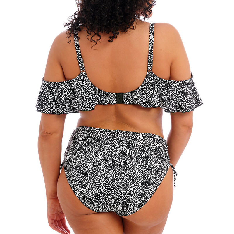 Bas de maillot ajustable taille haute Pebble cove