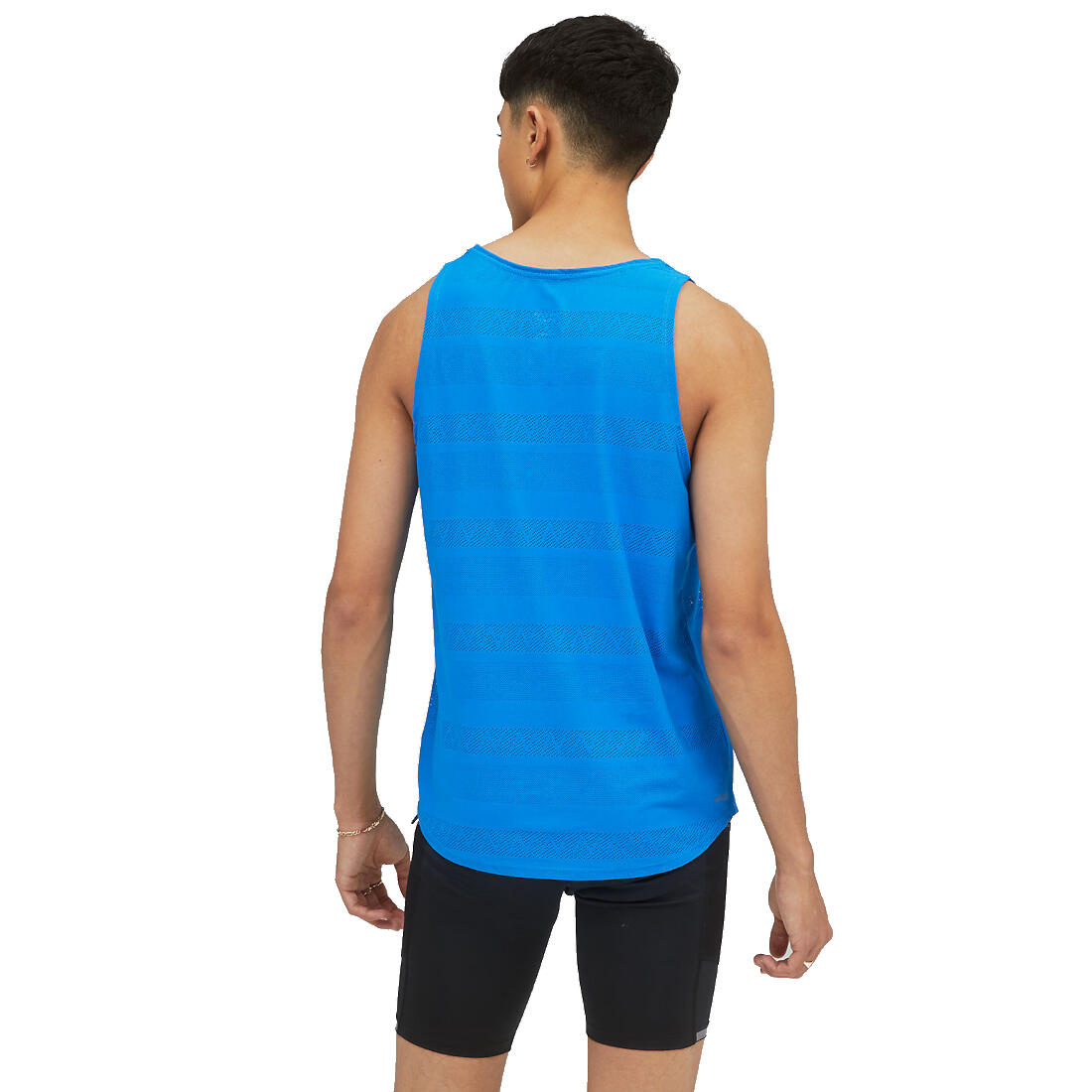 T-shirt pour hommes New Balance Q Speed Jacquard Tank 3/5