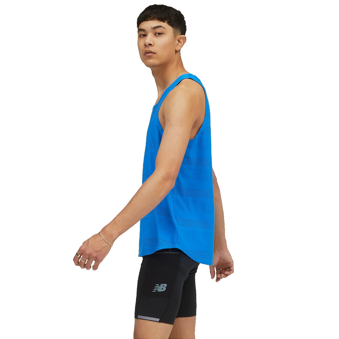 T-shirt pour hommes New Balance Q Speed Jacquard Tank 2/5
