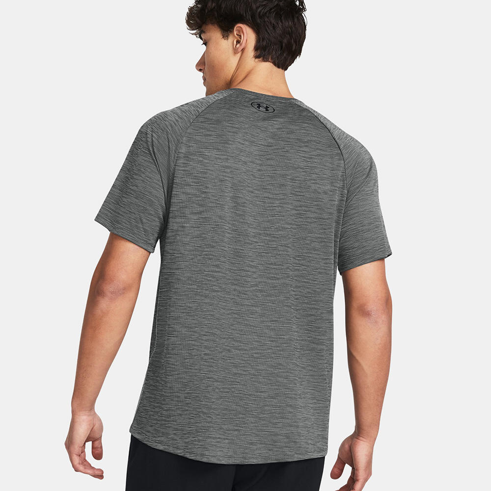 Camiseta Ua Tech™ Texturizada Hombre Gris Under Armour 5/5