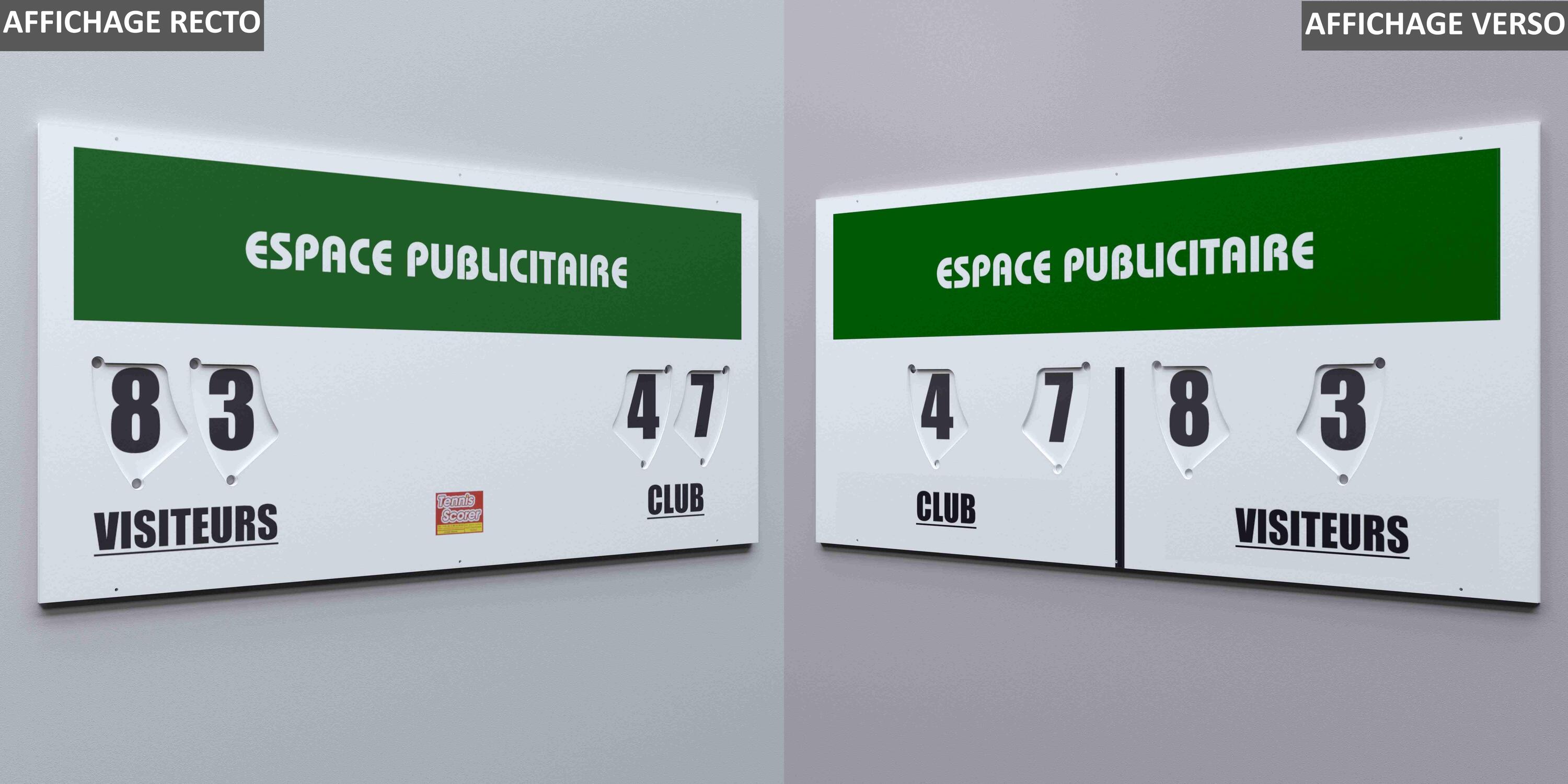 Tableau de score manuel - MODELE MULTISPORTS RECTO-VERSO 2/6