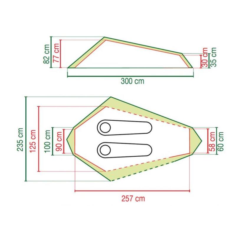 Coleman Tente Rocky Mountain 5 Plus, Grande Tente de Camping avec 2 Coleman Tente Rocky Mountain 5 Plus, Grande Tente de Camping avec 2