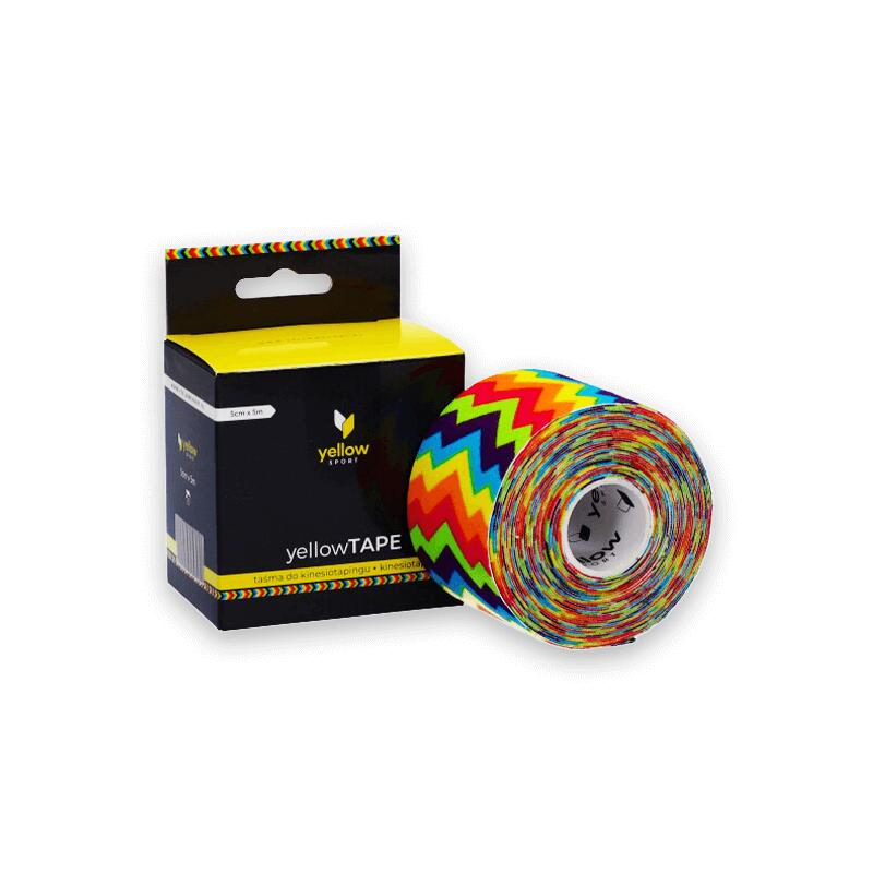 Taśma do kinesiotapingu yellowTAPE 2/2