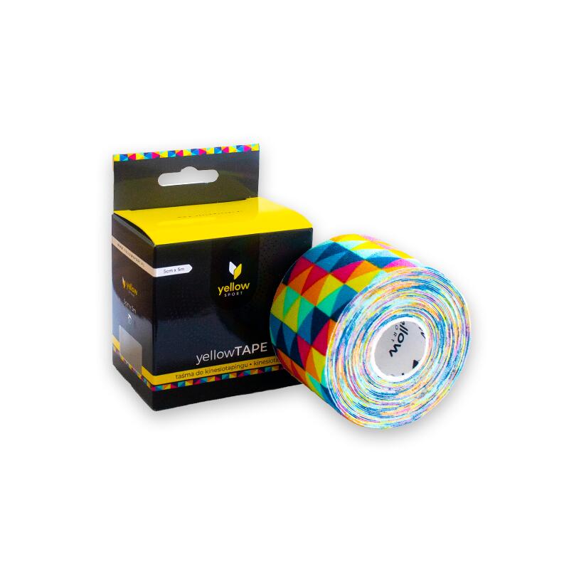 Taśma do kinesiotapingu yellowTAPE - 5cm x 5m 2/2
