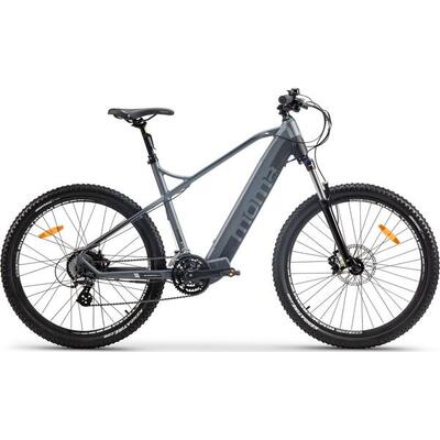 Bicicletta MTB Elettrica.E-27.5" . Unisex. Momabikes grigio