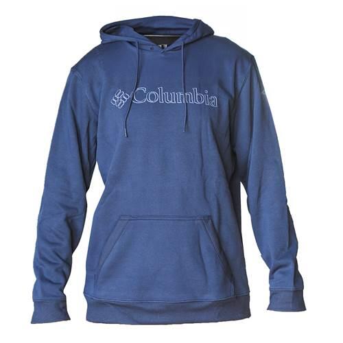 Férfi pulóver, Columbia CSC Basic Logo II Hoodie, sötétkék