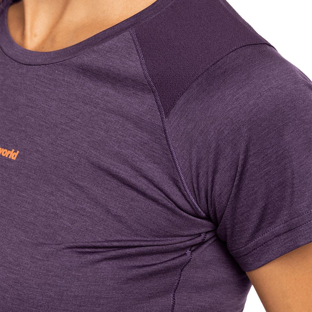 Camiseta para Mujer Trangoworld Trx2 wm pro short Morado 6/7