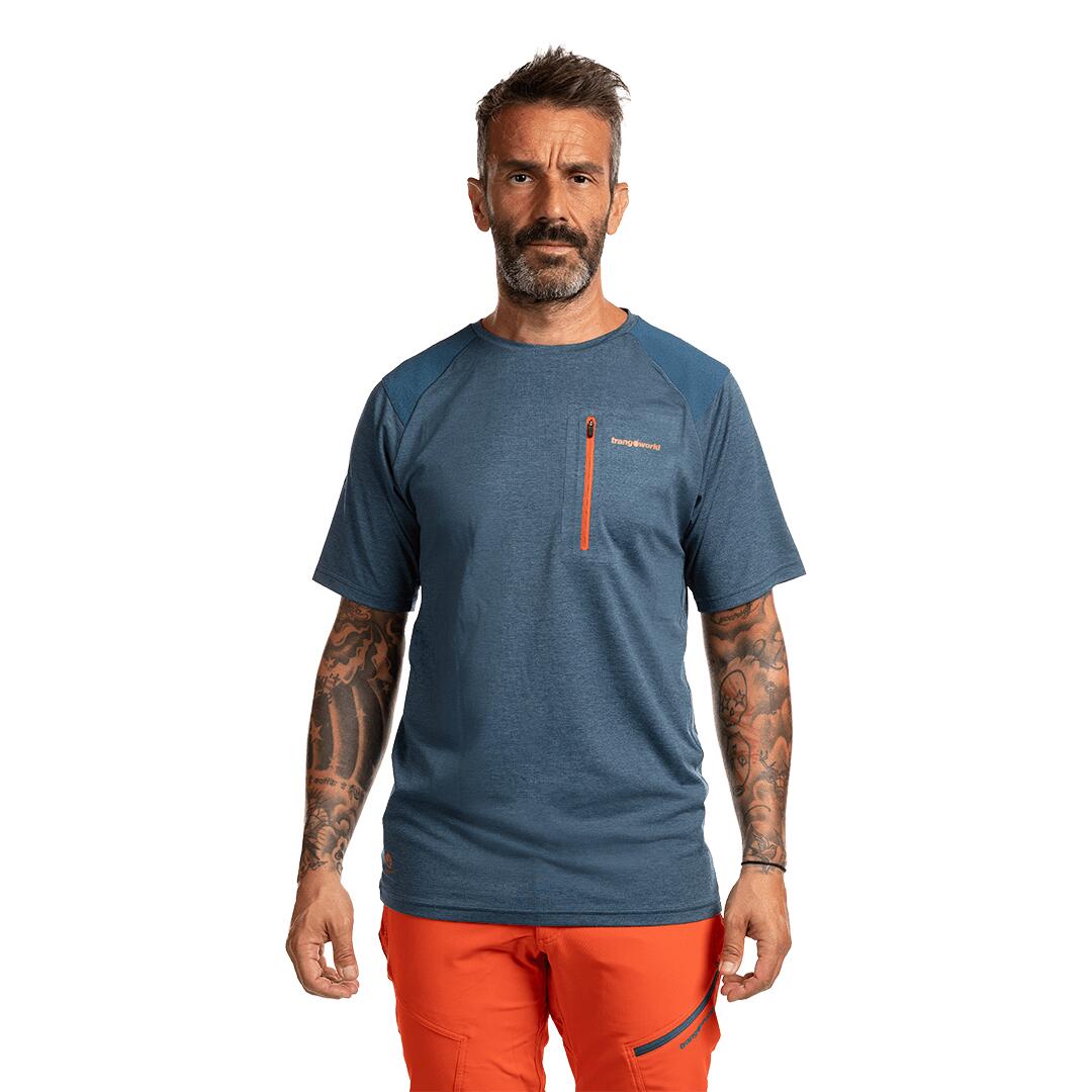 Camiseta para Hombre Trangoworld Trx2 pro short Azul 3/7