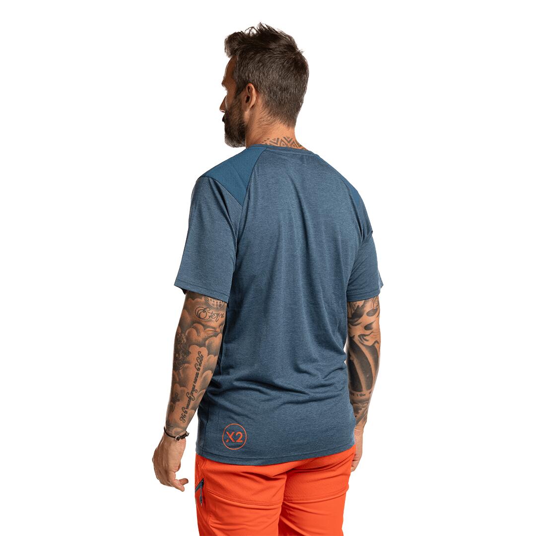 Camiseta para Hombre Trangoworld Trx2 pro short Azul 4/7