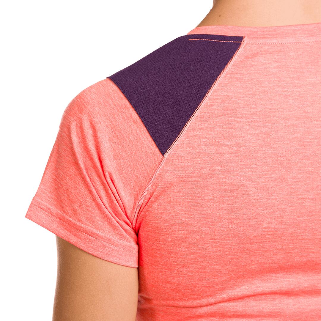 Camiseta para Mujer Trangoworld Trx2 wm pro short Rosa/Morado 4/6