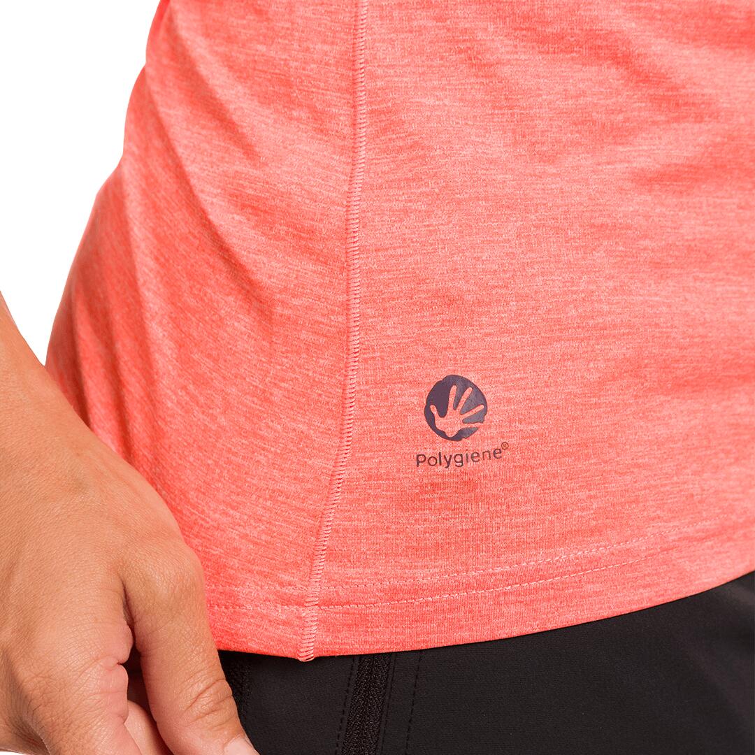 Camiseta para Mujer Trangoworld Trx2 wm pro short Rosa/Morado 6/6