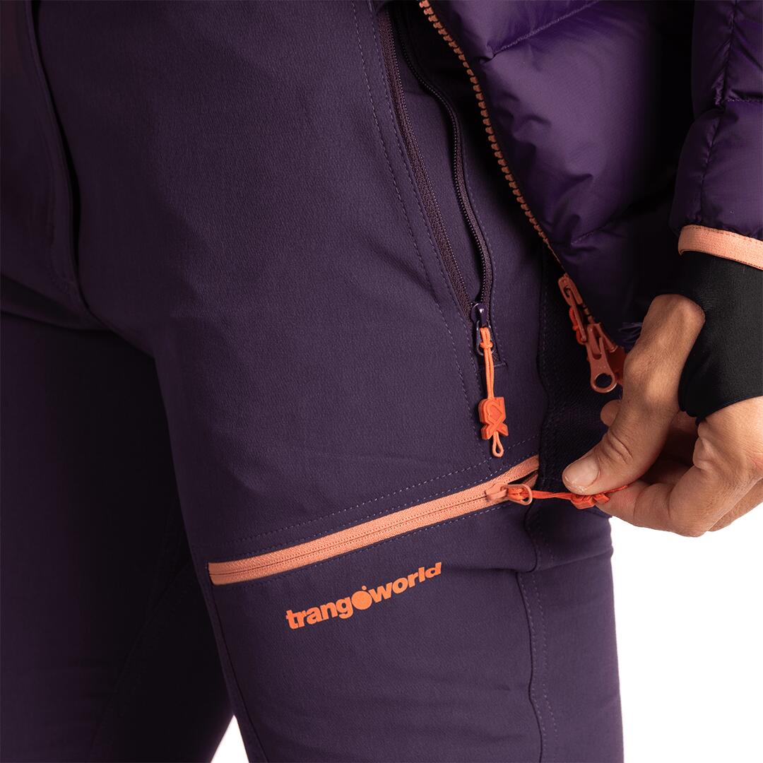 Pantalón para Mujer Trangoworld Trx2 nyl wm pro Morado/Rosa 6/7