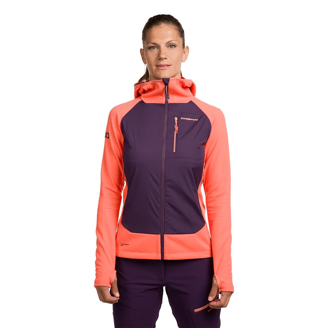 Chaqueta para Mujer Trangoworld Trx2 hybrid lt wm pro Rosa/Morado 3/7