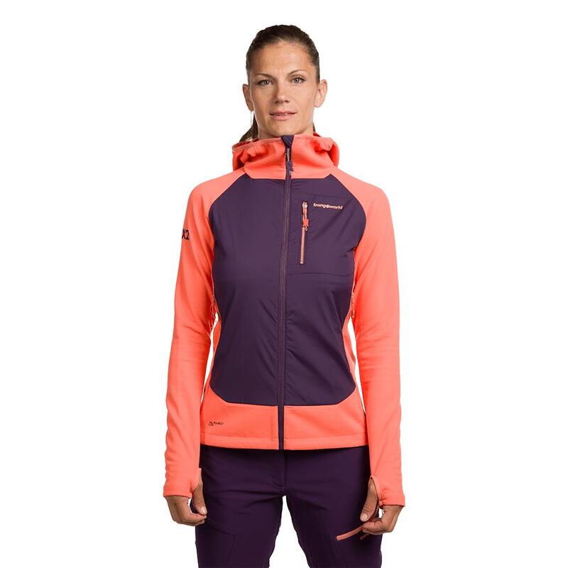 Chaqueta para Mujer Trangoworld Trx2 hybrid lt wm pro Rosa/Morado