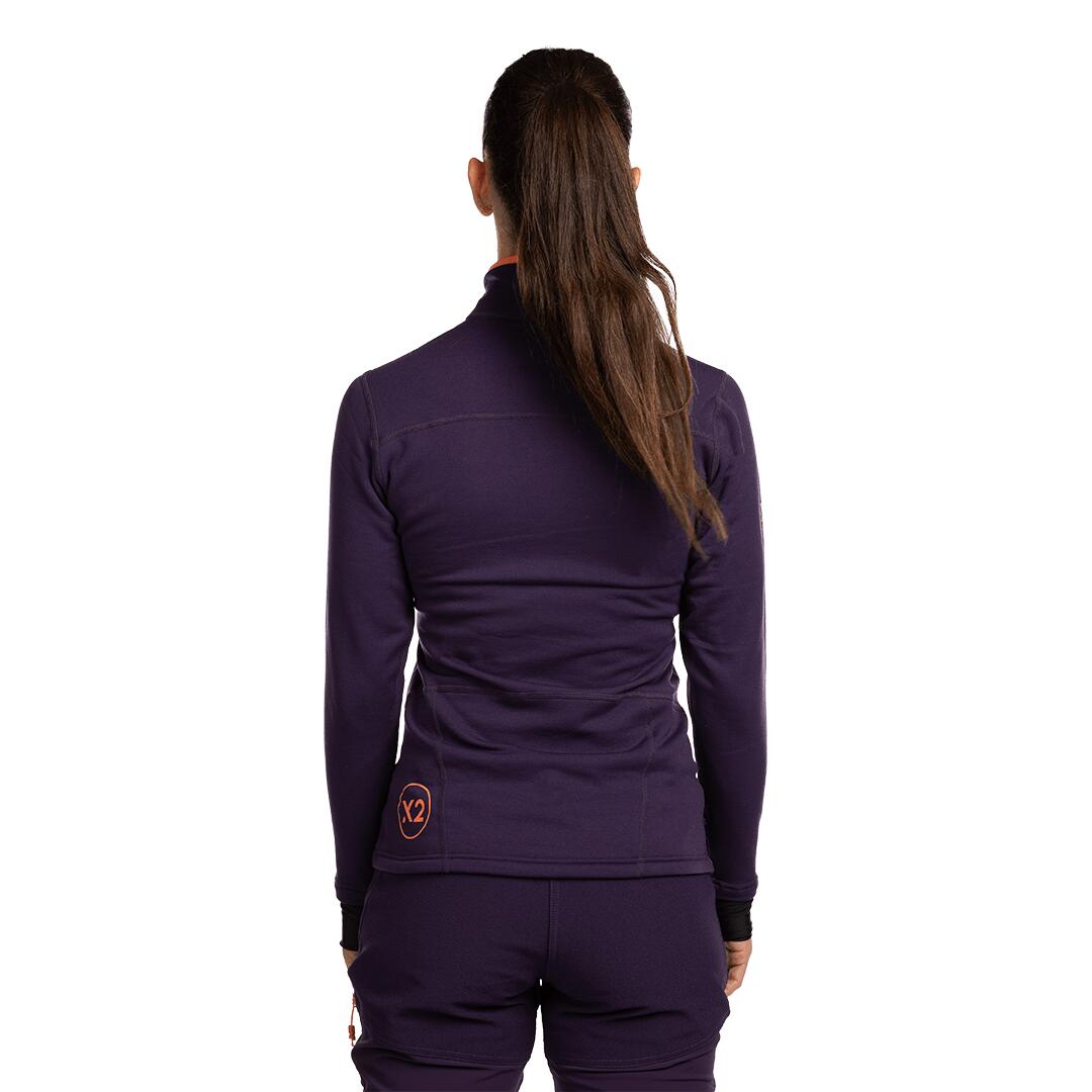 Jersey para Mujer Trangoworld Trx2 stretch wm pro Morado/Rosa/Negro 4/6