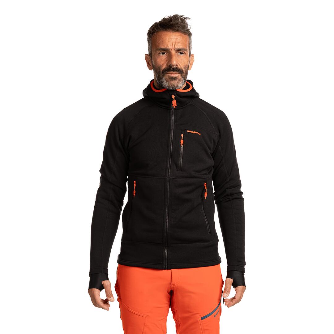 Forro polar para Hombre Trangoworld Trx2 stretch pro Negro 2/7
