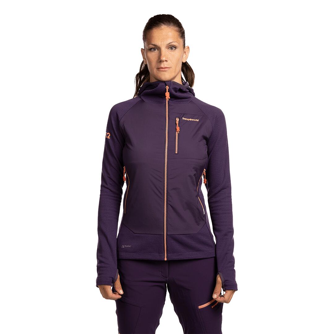 Chaqueta para Mujer Trangoworld Trx2 hybrid lt wm pro Morado 3/7
