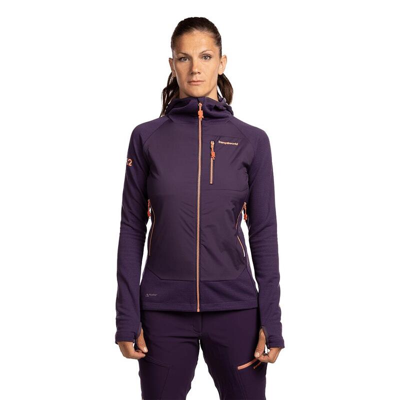 Chaqueta para Mujer Trangoworld Trx2 hybrid lt wm pro Morado