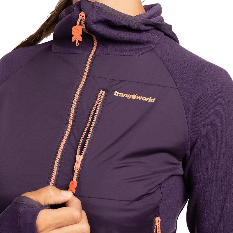 Chaqueta para Mujer Trangoworld Trx2 hybrid lt wm pro Morado