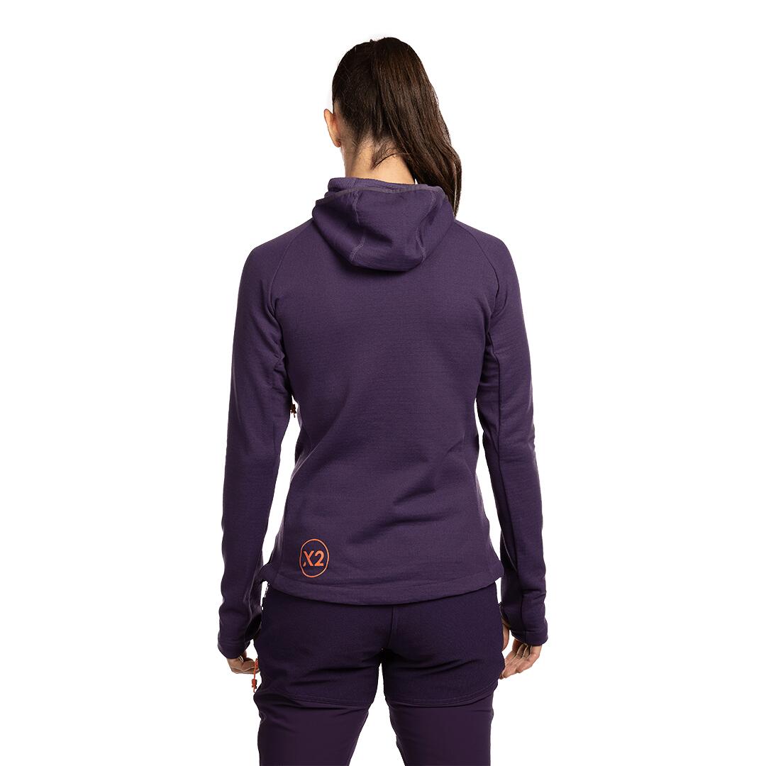 Chaqueta para Mujer Trangoworld Trx2 hybrid lt wm pro Morado 4/7