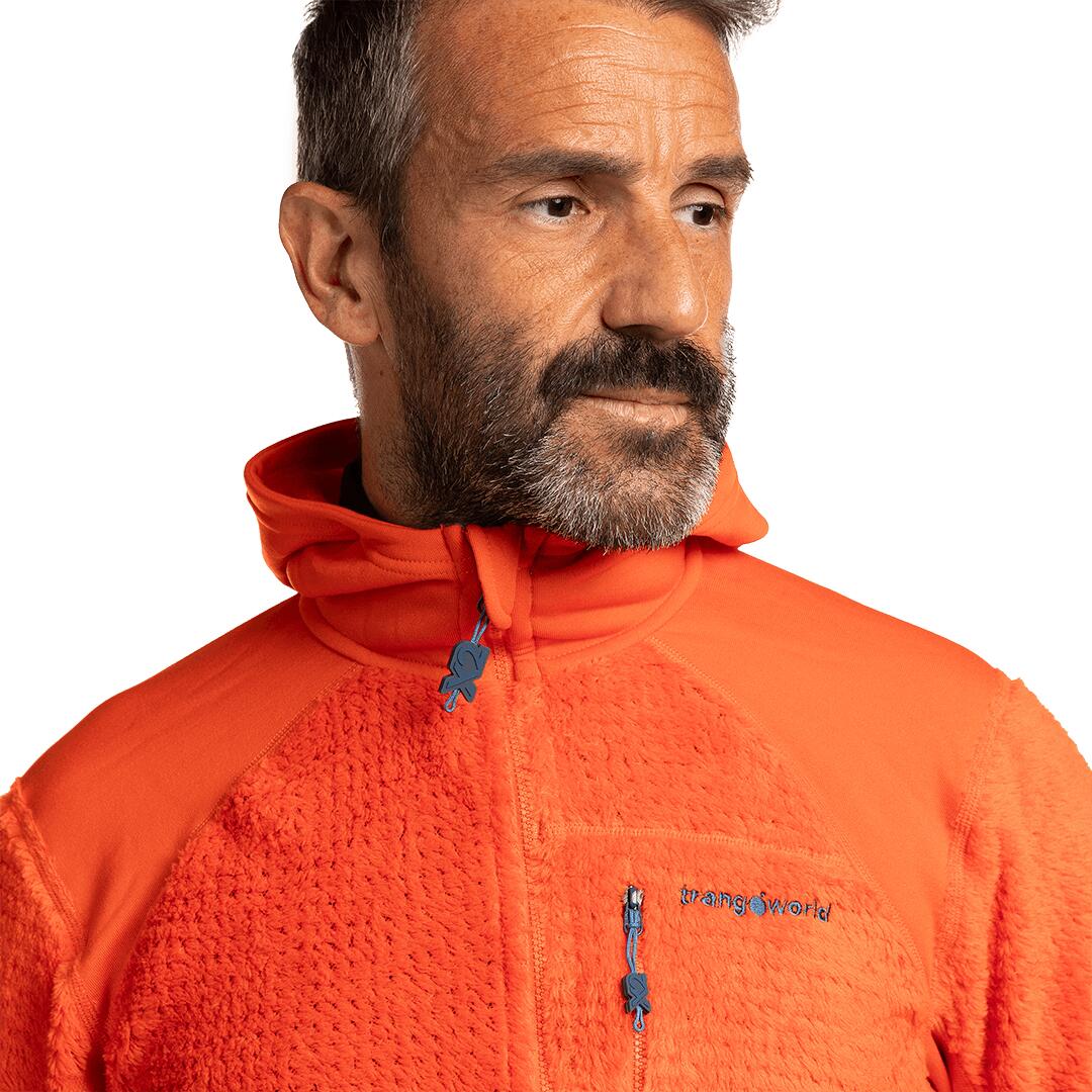 Forro polar para Hombre Trangoworld Trx2 loft pro vd Naranja/Negro 6/7