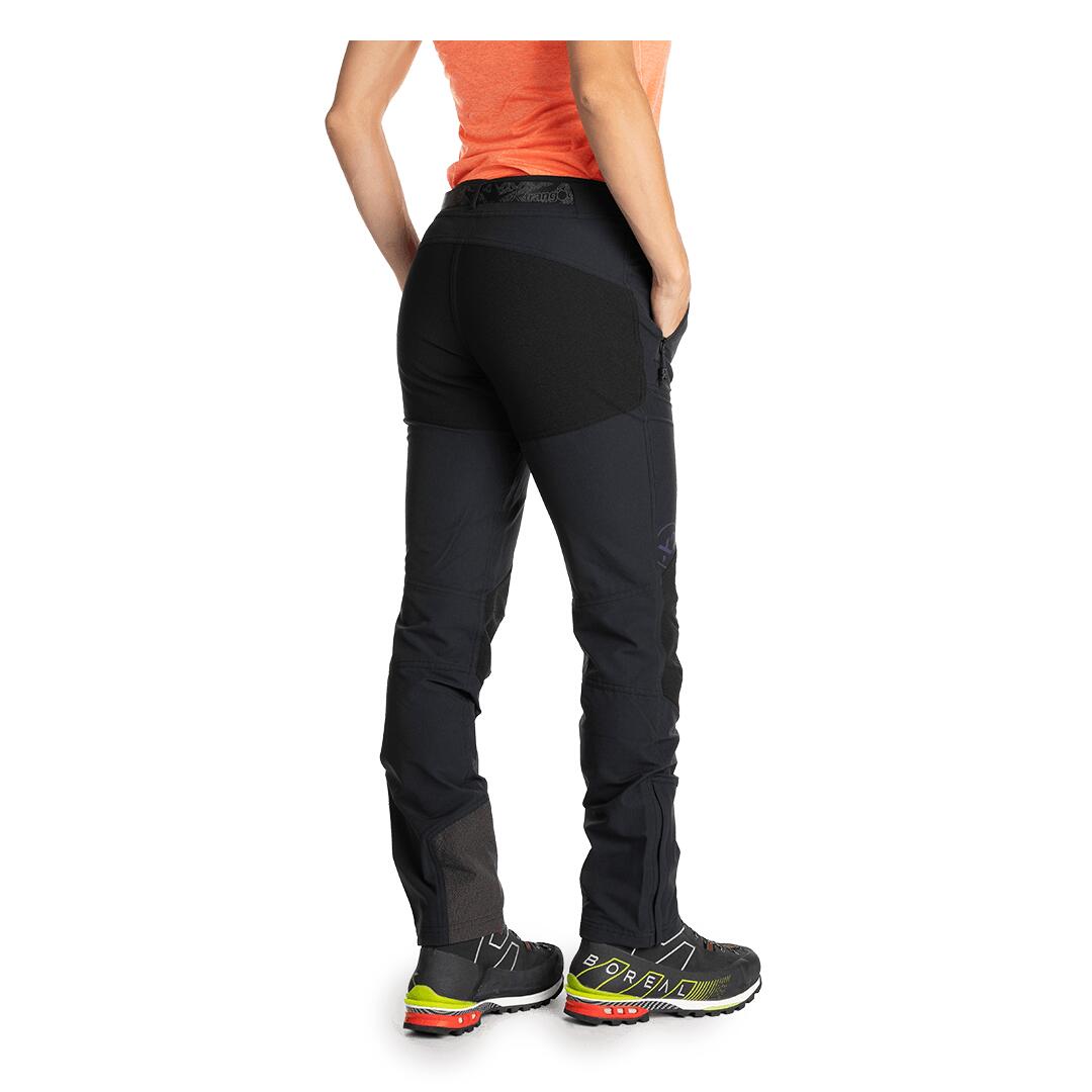 Pantalón para Mujer Trangoworld Trx2 dura wm pro Negro/Morado 4/7