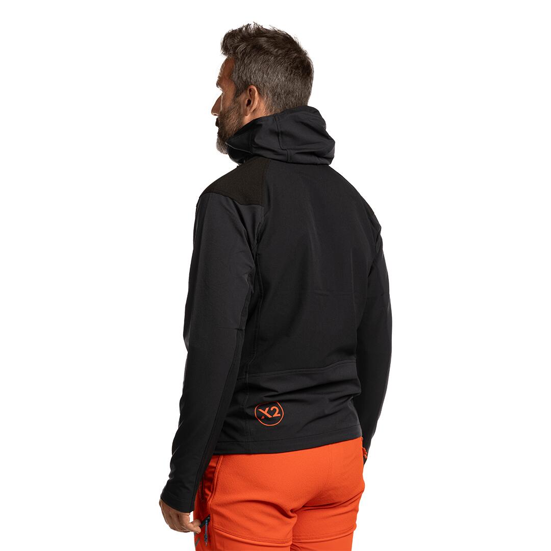 Softshell para Hombre Trangoworld Trx2 dura pro Negro/Negro 4/7