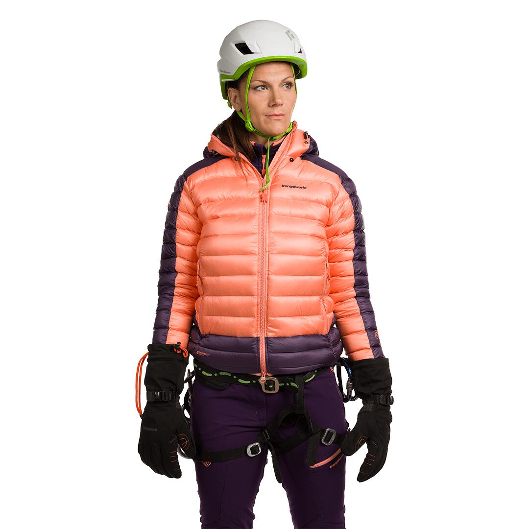 Plumífero para Mujer Trangoworld Trx2 800 wm pro Rosa/Morado/Negro 180g 800cuin 3/7