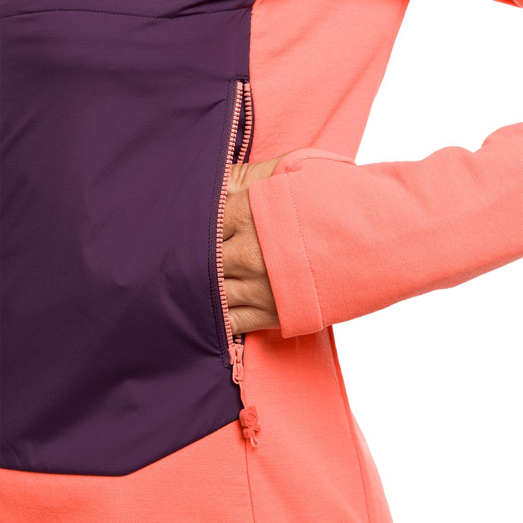 Chaqueta para Mujer Trangoworld Trx2 hybrid lt wm pro Rosa/Morado 5/7