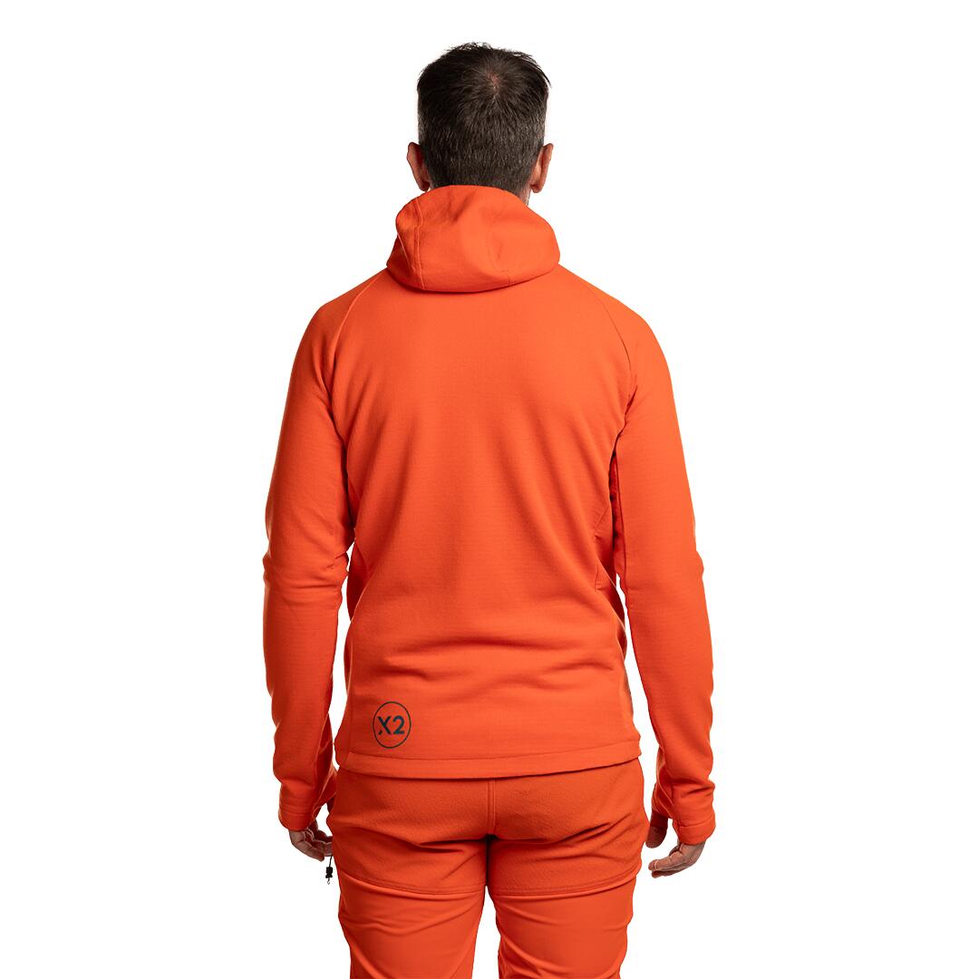 Chaqueta para Hombre Trangoworld Trx2 hybrid lt pro Naranja/Azul 4/7