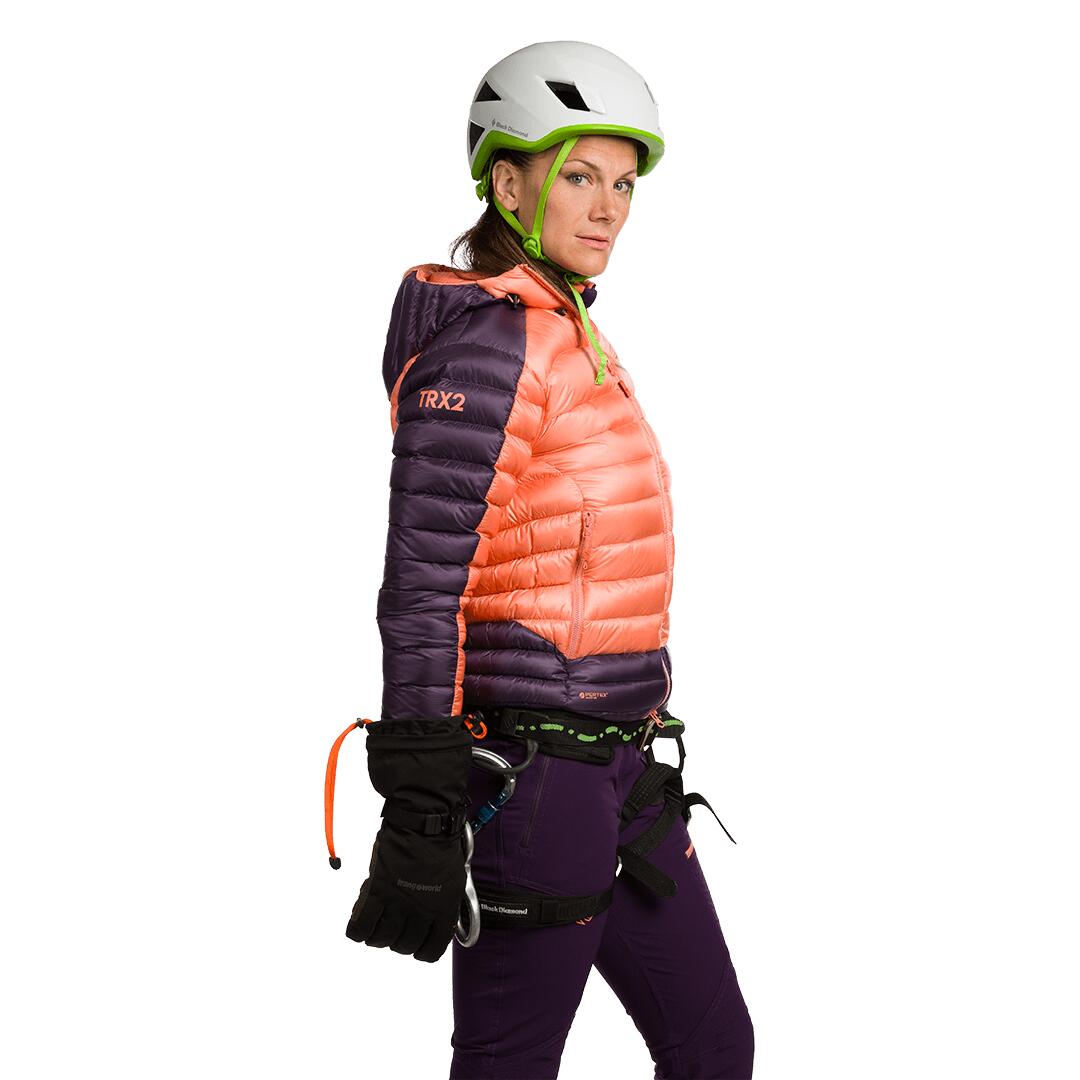 Plumífero para Mujer Trangoworld Trx2 800 wm pro Rosa/Morado/Negro 180g 800cuin 5/7