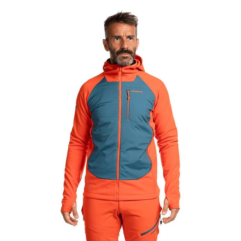 Chaqueta para Hombre Trangoworld Trx2 hybrid lt pro Naranja/Azul