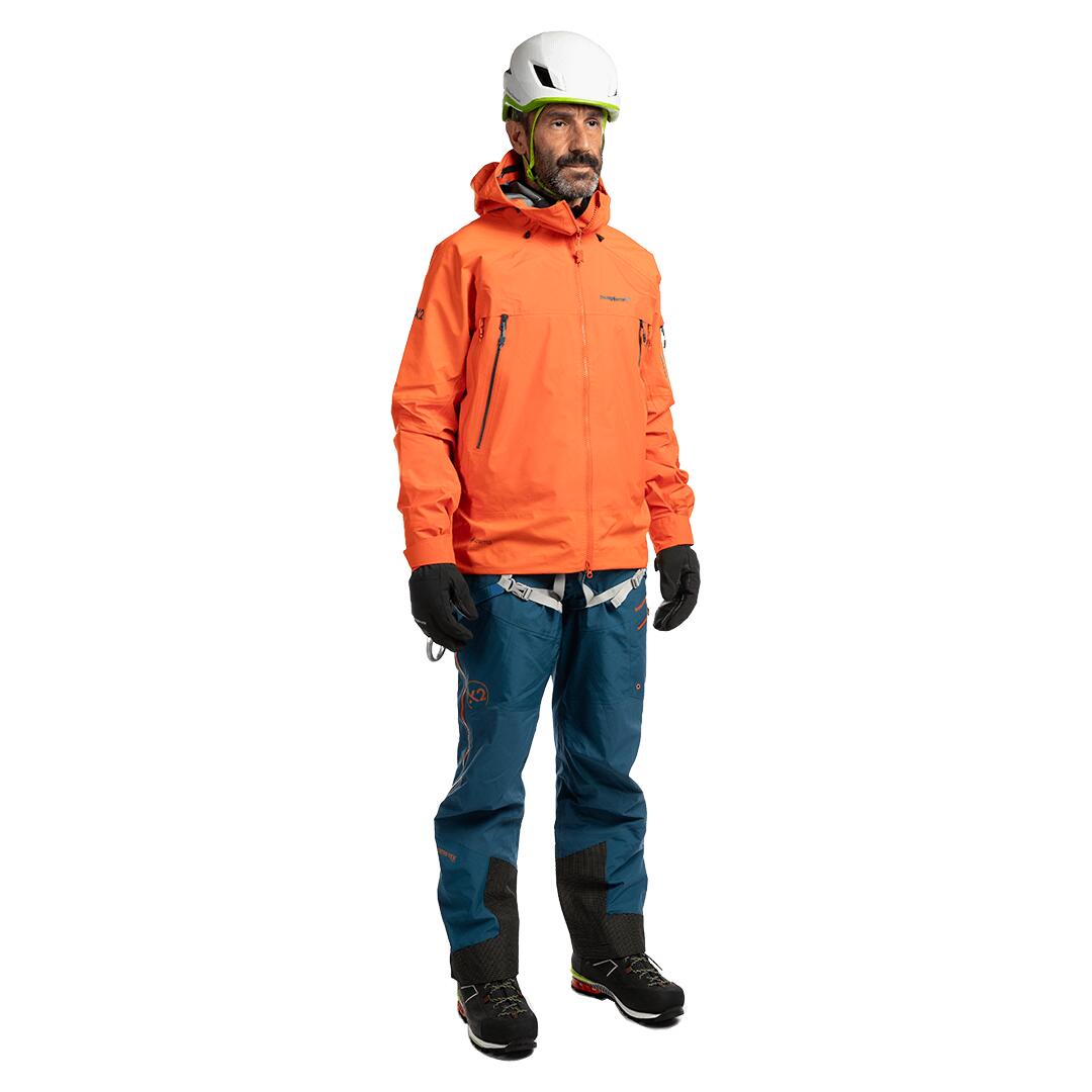 Chaqueta para Hombre Trangoworld Trx2 shell pro Naranja/Negro Impermeable 4/7