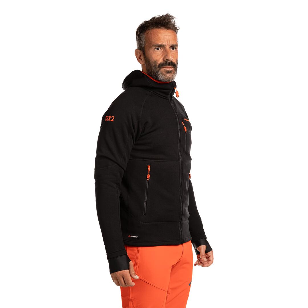 Forro polar para Hombre Trangoworld Trx2 stretch pro Negro 4/7