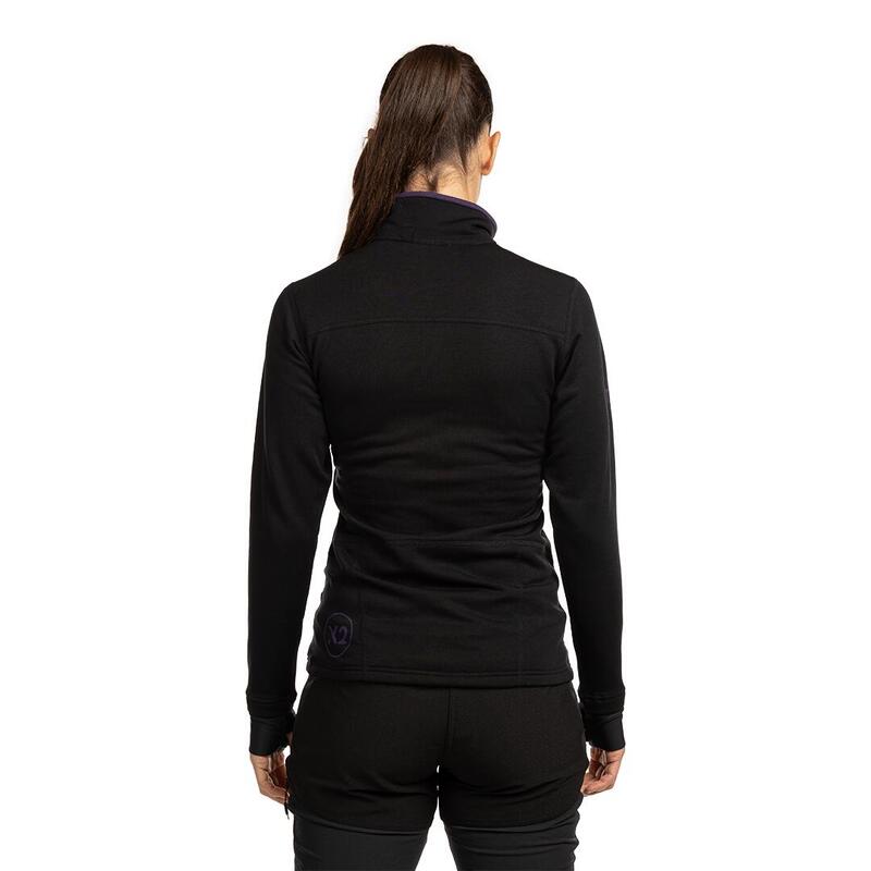 Jersey para Mujer Trangoworld Trx2 stretch wm pro Negro/Morado