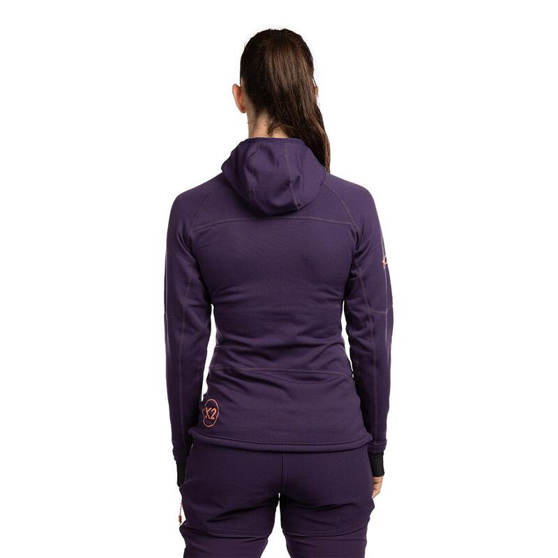 Chaqueta para Mujer Trangoworld Trx2 stretch wm pro Morado/Negro