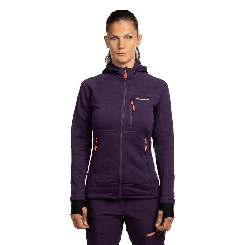 Chaqueta para Mujer Trangoworld Trx2 stretch wm pro Morado/Negro