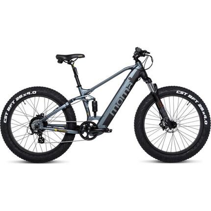 Elektrische MTB, FATBIKE 26"PRO, Ausgestattet Full SHIMANO, 8 Gänge