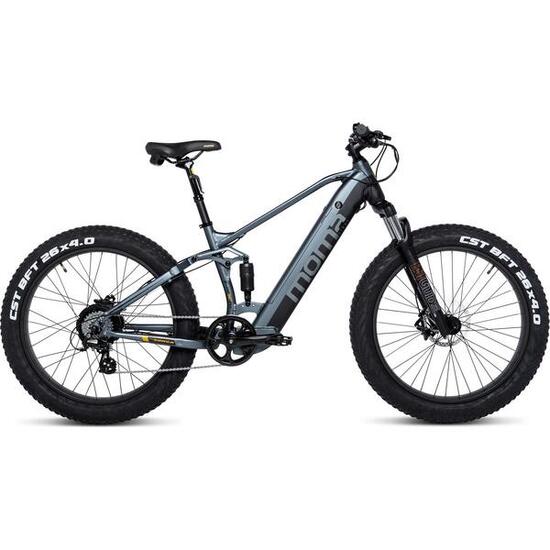 Rower elektryczny typu E-FATBIKE 26" 8-biegowy napęd Shimano zasięg do 120 km