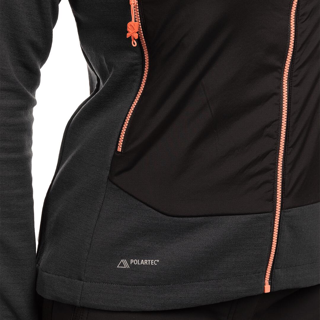 Chaqueta para Mujer Trangoworld Trx2 hybrid lt wm pro Negro 5/7
