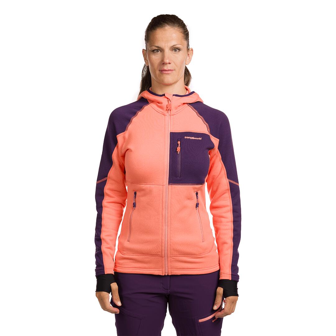 Forro polar para Mujer Trangoworld Trx2 stretch wm pro Rosa/Morado/Negro 3/7