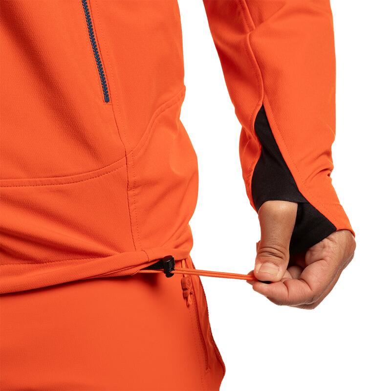 Chaqueta para Hombre Trangoworld Trx2 dura pro Naranja/Azul