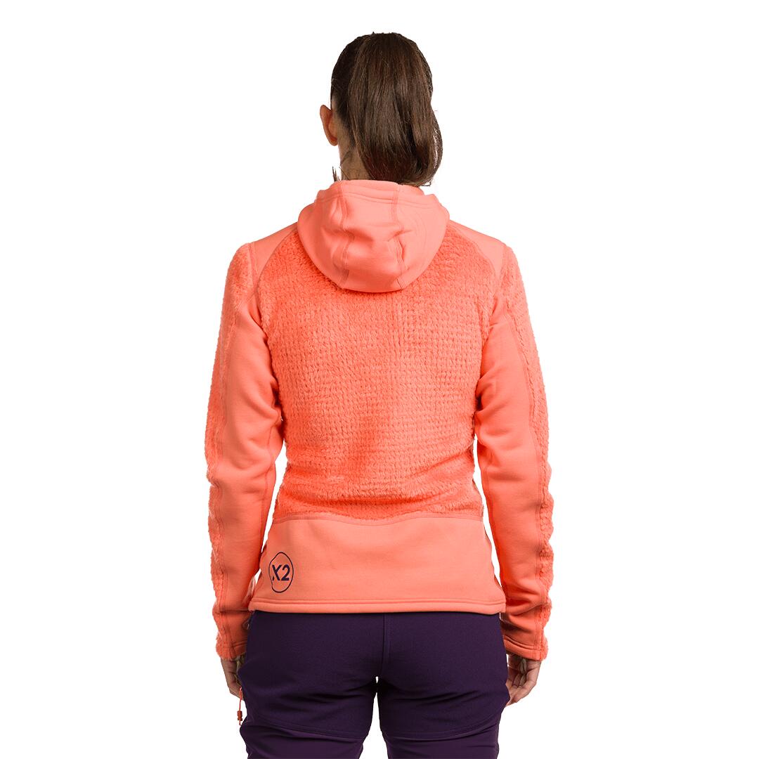 Forro polar para Mujer Trangoworld Trx2 loft wm pro vd Rosa/Negro 4/7