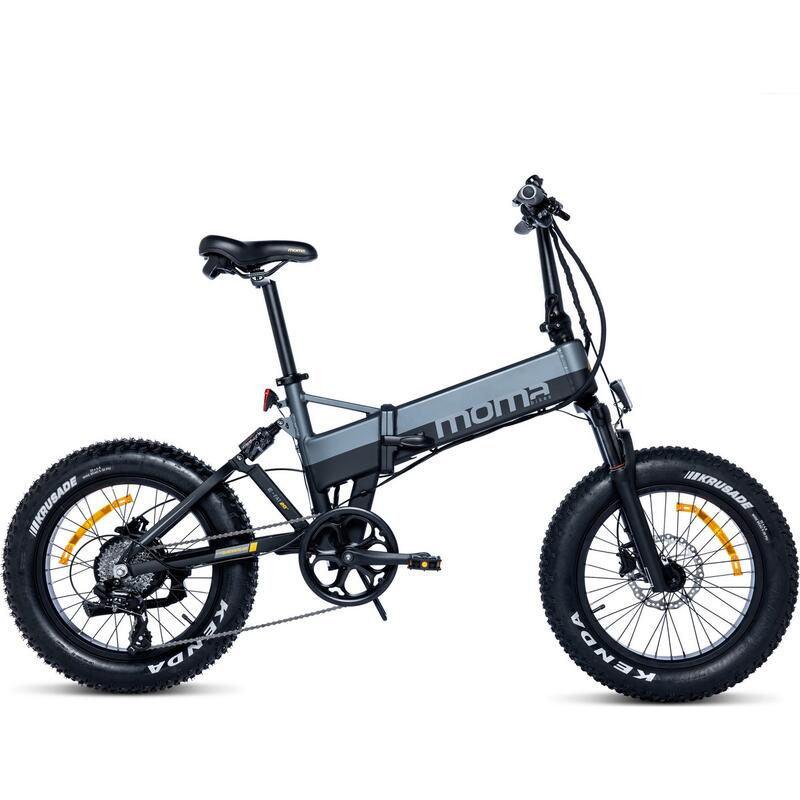 FATBIKE Elektrische opvouwbare volledig geveerde 20PRO - 20"- Mountainbike